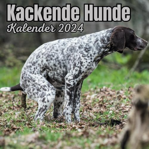 Kackende Hunde Kalender 2024: 16-Monats von SEPTEMBER 2023 bis Dezember 2024 für Frauen, Mädchen, Erwachsene, für Hunde Liebhaber.
