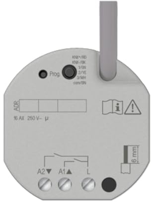 KNX Stellantrieb 2/1 Kanal (Referenz: Jung 230021SU)