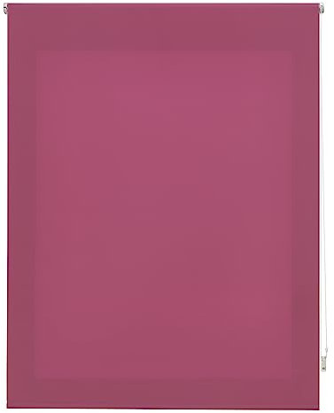 INTERBLIND | Premium Smooth Translucent Roller Blind 80 x 175 cm (W x H) - Roller Blind Fabric Measure 77 x 170 cm - Lilac Translucent Blind - Premium Window Blind