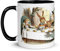 Tasse Alice aux Pays des Merveilles Mug Lewis Carroll Tenniel Cadeau Chapelier Fou Lecteur Chat Café Thé