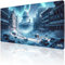 Tilt Schreibtischunterlage 100x50 cm Gaming Mauspad XXL | Rutschfester Mousepad Groß für Schreibtisch und PC Gadgets | Wasserdichter Desk Mat (Ice Age D.C)