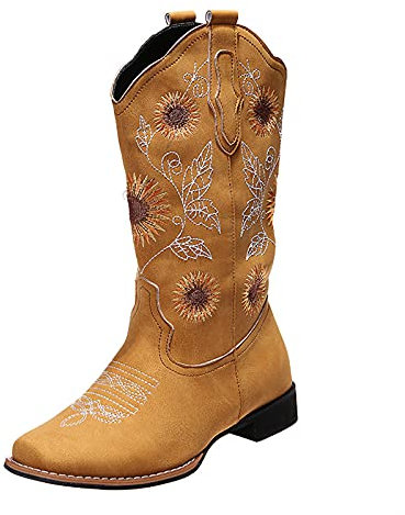 Stivali Polpaccio Largo XXL Stivali da Donna Neri Stivali Bassi Donna Stivali Moto Touring Anfibi Estivi Donna Stivali Alti da Pesca Stivali Monta Western Fashion Stivali