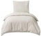 RUIKASI Bettwäsche 140x200 2teilig Beige - Polyester Mikrofaser Bettwäsche-Sets Oeko-TEX, Bettbezüge 140 x 200cm + Kissenbezüge 80x80cm mit Reißverschluss, Weich und Bügelfrei
