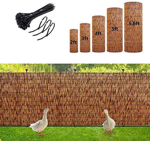 Brise-vue extérieur en bambou pour balcon, villa et restaurant