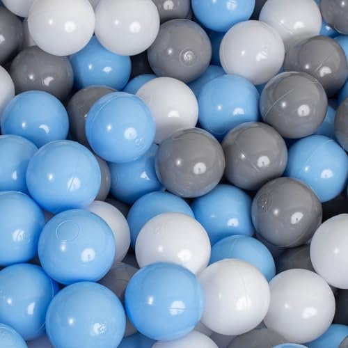 H&F Heimtextilien 200 Bälle für Bällebad Ø 7 cm – Bunte Plastikbälle für Kinder & Babys – Weiche & langlebige Spielbälle – BPA-frei & schadstofffrei – Perfekt für Spielzelt, Hüpfburg & Garten