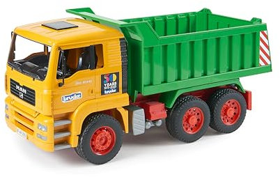 bruder 01066 - 50 Jahre Sonderedition MAN TGA Kipp LKW mit Kippmulde - 1:16 Fahrzeuge, Lastwagen, Laster, Baufahrzeug, Baustelle