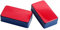YARNOW 2pièces Cache Micro Guitare Laiton Entièrement Fermé Pour Micro Simple Bobinage Et Humbucker Protection Contre La Corrosion Marques Lot De Haut Rouge Et Bas Bleu