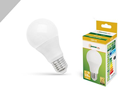 Spectrum LED E27 7W 230V AC Neutralweiß GLS 610 Lumen 270°