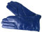 Emporium Leather Damen Neu Super Weich Premium Luxus Echt Schleife Leder Handschuhe Vollständig Gefüttert Winter Warm Alltag Fahren - Blau, L