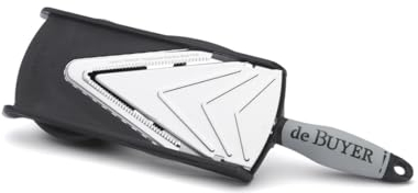 De Buyer - Mandoline coupe-tranche complet KOBRA - Noir - 36,5 x 12,2 x 8 cm -