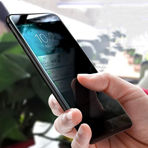 Foxcrypt Premium - Anti Spy Blickschutzfolie – Blickschutzfilter - Privacy Filter Gehärtete Panzerfolie Schutzfolie für iPhone 8 / iPhone 7