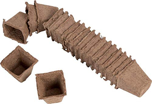 EDE Anzuchttöpfe 6x6cm 20 STK. Eckig
