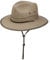 Stetson Tarnell Traveller Baumwollhut Herren - Travellerhut aus Baumwolle - Sommerhut mit UV-Schutz 40+ - Stoffhut mit Luftösen - Herrenhut Sonnenhut Frühjahr/Sommer beige S (54-55 cm)