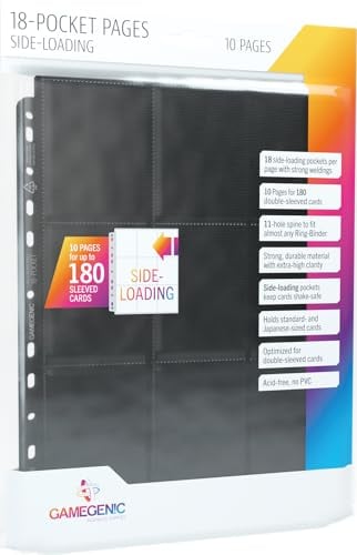Gamegenic, Sideloading 18-Pocket Pages
