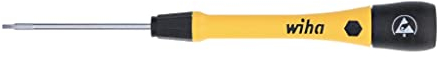 Wiha 27553 Safe PicoFinish Precision Screwdriver-1.5mm x 50mm ESD-Schraubendreher