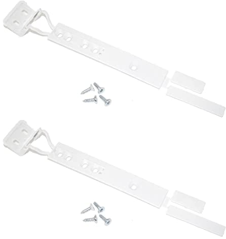 Ufixt 2 x Universal Integrated Sliding Door Hinge Mounting Kit Fits AEG, Ariston, Baumatic, Beko, Belling, Bosch, Candy, Caple, Coolzone and Daewoo