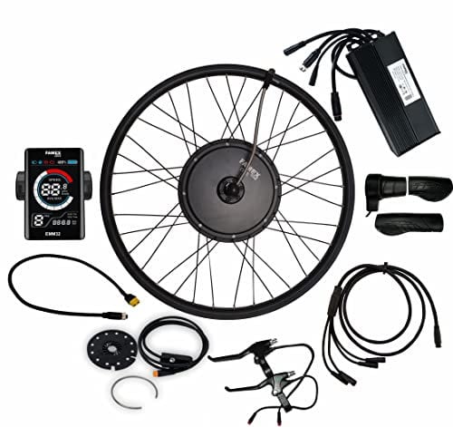 FAMEX RIDE Electric Bicycle Conversion Kit E Bike Rear Wheel Motor 2000W 48V 27.5