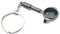 Black Coffee Portafilter Metal Heavy Keyring
