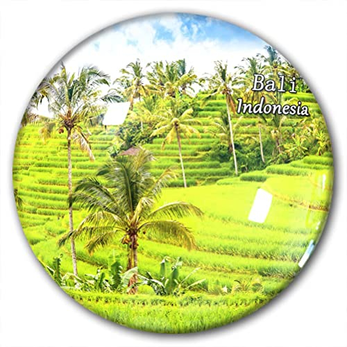 Indonesien Bali Kühlschrankmagnet Kühlschrank-Aufkleber Dekorativer Magnet Reise-Souvenir Kristallglas
