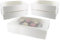 Culpitt 12 Hole Cupcake Box, 5 Pack, White Cupcake Boxes For Carrying And Displaying Tasty Muffins, Fairy Cakes, And Treats