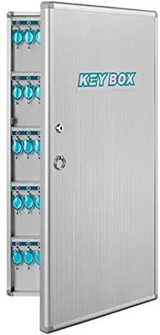 120-Bit-Schlüsselbox Wandschlüsselbox Schlüsselbox Aus Aluminiumlegierung Verwendet Für Wohnungen Hotels Immobilienagenturen Reparaturwerkstätten