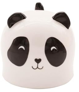 Winkee - Upside Down Pets Kaffeebecher I Lustige Tier Tasse mit Katze, Hund & Panda I Große Tasse ca. 350 ml I Cute Coffee Mug