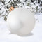 Junerain Gigante Palla di Natale Gonfiabile con pompa ad aria,30/45/65/75 CM Palla di Natale 5 modi for appendere,Palline di Natale Gonfiabili in PVC Palla da Appendere Decorazioni
