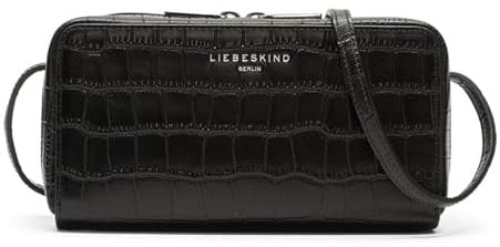 Liebeskind Berlin LOU NEW CROCO crossbody XS, black XS