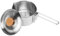 1L Camping Cooking Pot, Stainless Steel Camping Cooking Kettle with Foldable Handle and Lid, Portable Picnic Stove Cookware Campfire Cooking Pots Pan for Hiking Outdoor Cooking Picnic