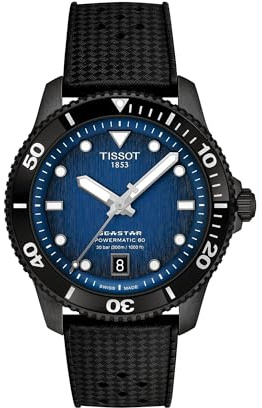 Tissot Herren Analog Automatik Armbanduhr Seastar 1000 Swiss Made