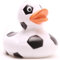 Duckshop I Quietscheentchen Fußball I Badeente I L: 8,5 cm I Geschenk für Fußball Fans