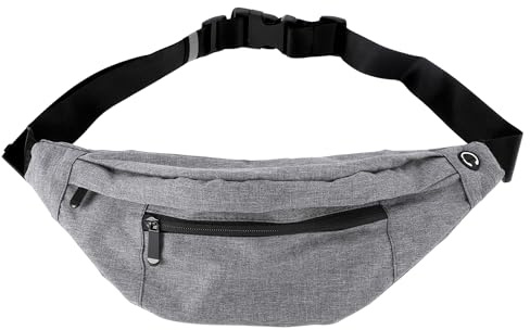CAPASTEC Bauchtasche Wasserdicht Grau 1pc Für Sport Running Outdoor Reisen