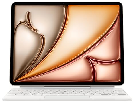Apple Magic Keyboard for iPad Air 13-inch (M3) (British English) White (Renewed)