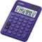 CASIO Tischrechner MS-20UC-PL, 12-stellig, in Trendfarben, Steuerberechnung, Zeitumrechnung, Solar-/Batteriebetrieb