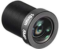 sourcing map 16mm 5MP F2.0 FPV CCTV Camera Lens Wide Angle for CCD Camera