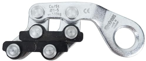Dönges Pinces de serrage, section de câble 1-16 mm², fil Ø 1-5 mm 12504 (serre-câble paniculaire, tendeur de panicule) Taille des yeux : 20 mm/charge de rupture : 1250 kg/capacité de charge : 500 kg