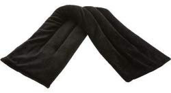 PELUCHO Tour de Cou Bandeau Bouillotte Noir