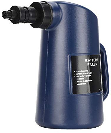 Battery Filler,2L Automatic Shutoff Car Water Bottle Fast Flow Battery Liquid Filling Tool For Auto Car Deep Cycle Jug Water Filler Bottle