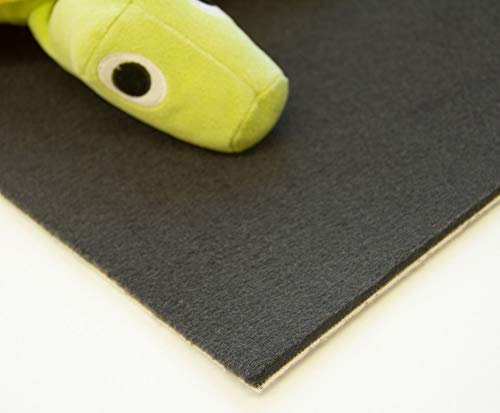 Steffensmeier Velours Teppichboden Palena Meterware | Auslegware für Kinderzimmer Wohnzimmer Schlafzimmer | Anthrazit, Größe: 400x100 cm