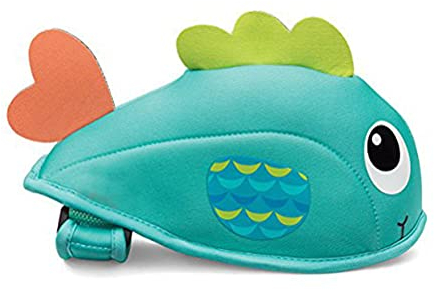 Cubierta de boquilla de baño, grifo de bañera de ballena de dibujos animados cubierta protectora de ducha de bebé, tapa de grifo de bañera para seguridad de baño de niños pequeños, ajuste universal