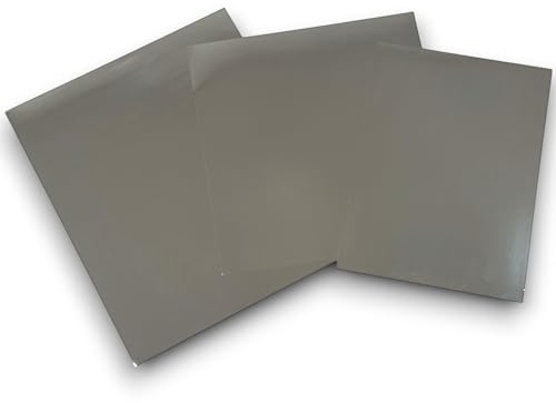BALSAT Paletina Plata para envasado al vacio, Ideal para Meter en Bolsas de vacio, paletina para embutido y Salmon, Carton para envasar embutido, Salmon - Paquete 100 ud (15x21)