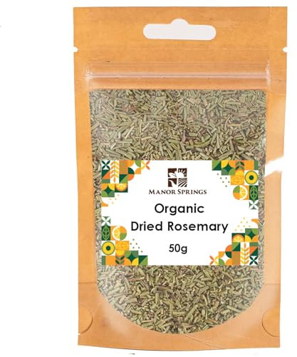 Organic Dried Rosemary 50g by Manor Springs Organic