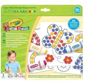 CRAYOLA Kit créatif Mon Premier Kit d activités Feutres tampons