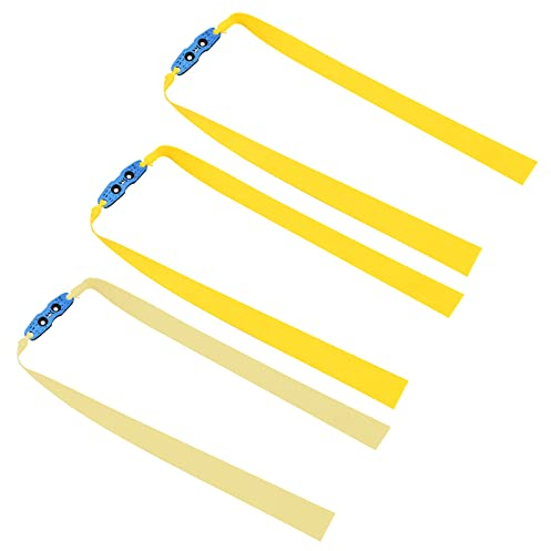 3 Stück Steinschleuder Gummi Flache Ersatzgummibänder Schleudergummiband Jagd Katapulte Gummibänder Zugbänder Gummibänder für Slingshot für Jagd Schießspiele Flexible Gummilatex Dicke 0.6/0.7/0.8
