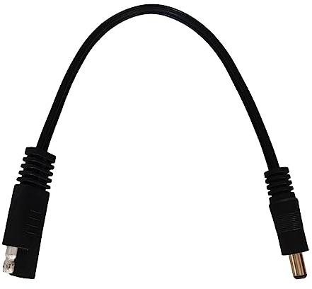 Liwinting SAE zu DC 5.5 x 2.1mm Adapterkabel 18AWG SAE auf DC-Stecker Männlich Kabel 25cm