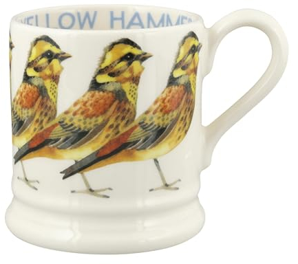 Emma Bridgewater Large Mug 1/2 Pint, Ceramic Coffee Mug Large - Stoneware Mug, Cappuccino, Latte, Coffee, Tea Cup - Beautiful Mugs, Birthday Gift - Coffee Mug Yellow Hammer