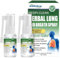 Herbal Lung Spray Herbal Lung 2 StüCk 30ml Herbal Spray Herbal Spray Cleansing Lung Atementgiftendes KräUterlungenreinigungsspray Lungenreinigung Asthmaspray Rezeptfrei