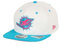 New Era Miami Dolphins NFL Two Tone Southbeach Weiß Blau Verstellbare 9Fifty Original Fit Snapback Cap - One-Size