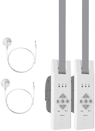 ATTAS MATOFIX Elektrischer Gurtwickler + Sonnensensor 1m bis 45 kg und 23mm Gurtbreite, inkl. Netzstecker, Wickelkapazität bis 6,3m, Unterputz universal elektrischer Rollladenantrieb Zeitautomatik (4)