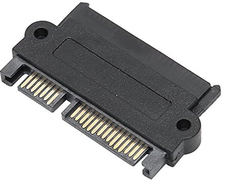 Adattatore Sas a, Adattatore Sas a USB Porta Sas a Disco Rigido su Scheda Madre Convertitore 15PIN Sas a SFF ‑ 8482 Guscio in Plastica Nera (Diretto (10310))